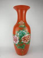 Grote Chinese florale vaas, Chinees porselein, antiek, Ophalen of Verzenden