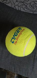 Gesigneerde Grote Tyger Tennisbal - Uniek Verzamelobject, Sport en Fitness, Tennis, Ophalen, Zo goed als nieuw, Ballen, Overige merken