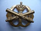 oud baret embleem - ARTILLERIE -, Ophalen of Verzenden, Landmacht, Nederland, Embleem of Badge