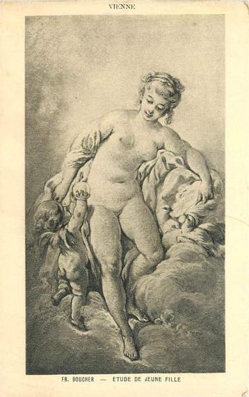 (381-423-027) Vienne Etude de jeune fille beschikbaar voor biedingen