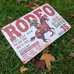 Country Rodeo Metalen wandplaat / wanddecoratie, Ophalen of Verzenden, Nieuw