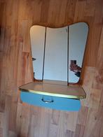 Kapspiegel, kaptafel, drieluik spiegel, Antiek en Kunst, Ophalen, Rechthoekig, Minder dan 50 cm