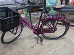 Cortina u4 Damesfiets - Paars met Mand, Fietsen en Brommers, Fietsen | Meisjes, Ophalen, Gebruikt, 26 inch of meer, Overige merken