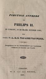 Plegtige intrede  van Phillips II in Utrecht 1549 - 1837, Antiek en Kunst, Antiek | Boeken en Bijbels, Verzenden
