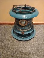 Petrolblauw emaille 1pits petroleumstel Origineel Haller, Ophalen of Verzenden