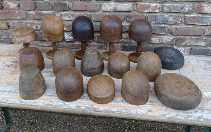 oude hoedenmallen hoedenmal, Antiek en Kunst, Curiosa en Brocante, Ophalen