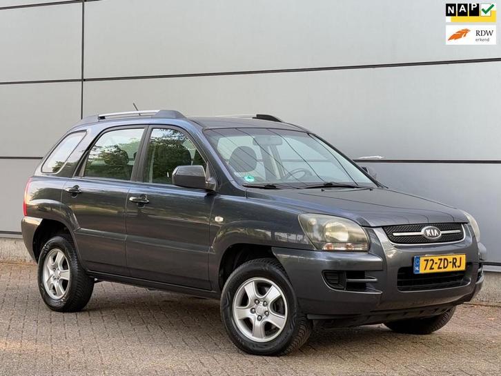 Kia Sportage 2.0 CVVT X-pect Airco| Lmv| Radio| Nap| Boekjes, Auto's, Kia, Bedrijf, Te koop, Sportage, ABS, Airbags, Airconditioning