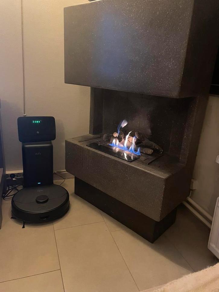 Bio ethanol haard of kachel met 8 flessen ethanol Ruby fire, Huis en Inrichting, Haarden, Gebruikt, Overige soorten, Ophalen