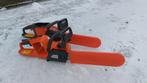 Husqvarna accu kettingzaag, Tuin en Terras, Hand-tuingereedschap, Ophalen of Verzenden, Zo goed als nieuw