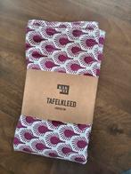 Nieuw Karwei Tafelkleed - Handgestempeld Paars, Ophalen of Verzenden, Nieuw, Rond, Binnen