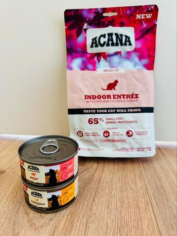 Acana Cat Indoor Entrée Kip&Kalkoen - Kattenvoer beschikbaar voor biedingen