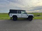 Land Rover Defender 110 TD5 (grijs) (landrover), Auto's, Land Rover, Zwart, Leder, Vierwielaandrijving