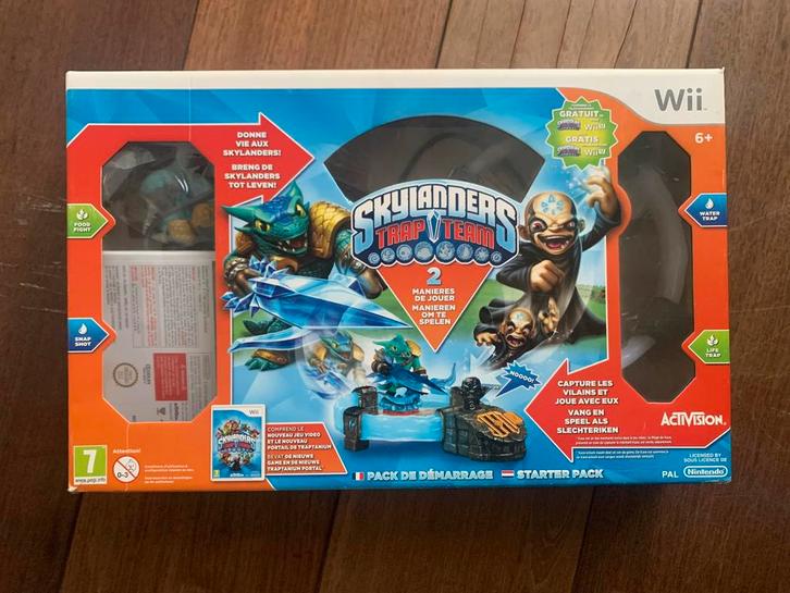 Skylanders Trap team voor de Nintendo Wii, Spelcomputers en Games, Games | Overige, Zo goed als nieuw, Avontuur en Actie, 2 spelers