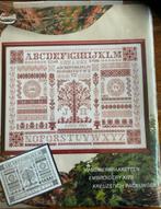 BORDUURPAKKET LANARTE MERKLAP ZELDZAAM, Hobby en Vrije tijd, Borduren en Borduurmachines, Verzenden, Nieuw, Handborduren, Borduurpakket