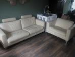 3 zits bank en Love seat, Huis en Inrichting, Ophalen, 75 tot 100 cm, Zo goed als nieuw, Rustig en modern