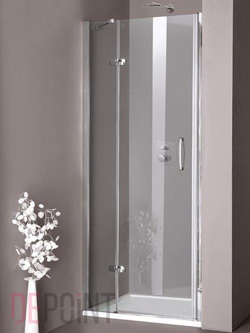 Huppe Aura Elegance Douchedeur 1,9m x 1m, Doe-het-zelf en Verbouw, Sanitair, Nieuw, Douche, Chroom, Glas, Ophalen