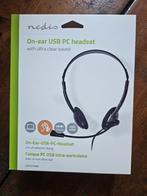 On-ear USB-C Office Headset ( Bedraad als USB-C ), Ophalen of Verzenden, Over-ear, Bedraad, Volumeregelaar