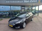 Ford FOCUS Wagon 1.5 Titanium 150 PK, Airco(automatisch), Mu, Auto's, Stof, 4 cilinders, Zwart, Origineel Nederlands