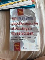 Alie Weerman - Zes psychologische stromingen en een client, Alie Weerman, Ophalen of Verzenden, Ontwikkelingspsychologie, Zo goed als nieuw