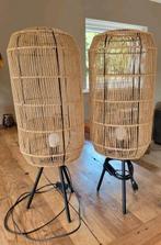 2 sfeervolle tafel lampen, 70cm hoog, mooi sfeervol licht, Ophalen, Zo goed als nieuw, E27 (groot), Led-lamp