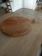 Houten serveer/ decoratie plank., Ophalen, Zo goed als nieuw, Rond, Hout