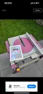 Hudema  HU 255 CTK Cirkeltafelkapzaag, Doe-het-zelf en Verbouw, Gereedschap | Zaagmachines, Gebruikt, Cirkelzaag, 70 mm of meer