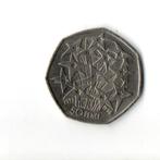 Verenigd Koninkrijk 50 Pence 1998 - 25 Jaar Lidmaatschap EU, Verzenden, Overige landen, Losse munt