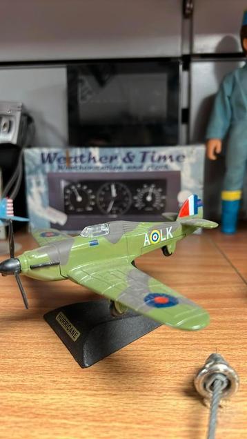 Modelvliegtuigjes Metaal hurricane ,f4f wildcat,mk hurricane beschikbaar voor biedingen