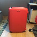 Harde Samsonite reiskoffer rood/roze – 73 cm – stevig – €50, Ophalen, Gebruikt, Hard kunststof, 70 cm of meer