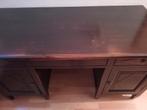 Zwaar houten bureau., Huis en Inrichting, Kasten | Secretaires, Ophalen of Verzenden, Zo goed als nieuw