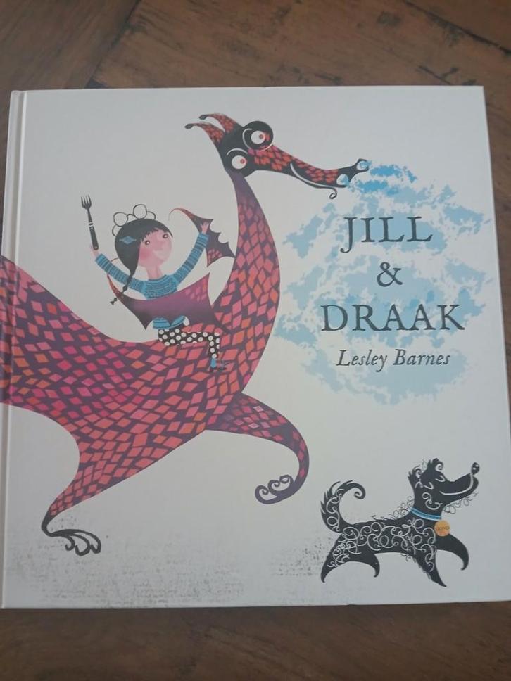 Jill en Draak - Lesley Barnes, Boeken, Kinderboeken | Jeugd | onder 10 jaar, Zo goed als nieuw, Sprookjes, Ophalen