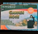Kingbao flexibele tuinslang 30 meter inclusief opbergtas, Ophalen of Verzenden, Nieuw, Tuinslang
