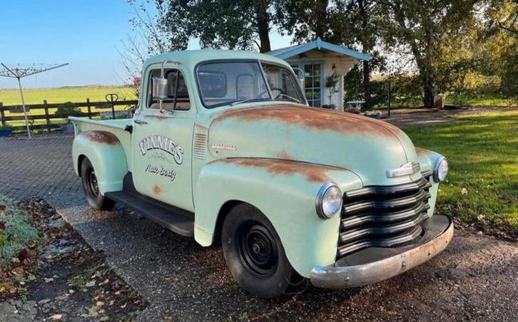 Chevrolet 3100 V8 Project, Auto's, Chevrolet, Particulier, Overige modellen, Benzine, Automaat, Ophalen