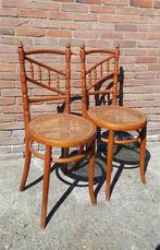 Vintage bistro/cafe stoelen! 2 stuks, Ophalen