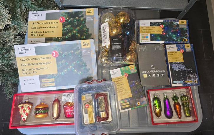 pakket nieuwe kerst spullen, Diversen, Kerst, Nieuw, Ophalen