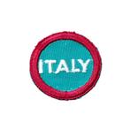 WWII US ITALY P.O.W. Cap Patch, Ophalen of Verzenden, Amerika, Embleem of Badge