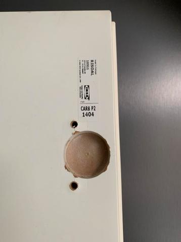 2 IKEA Risdal deuren voor PAX kast (200x50 cm) - afbeelding 2