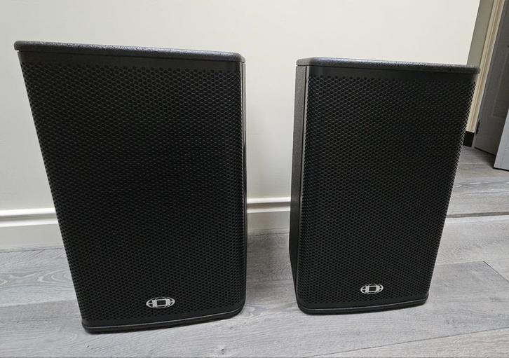 Dynacord A 112A actieve speakers geluidsinstallatie, Audio, Tv en Foto, Luidsprekers, Zo goed als nieuw, Front, Rear of Stereo speakers