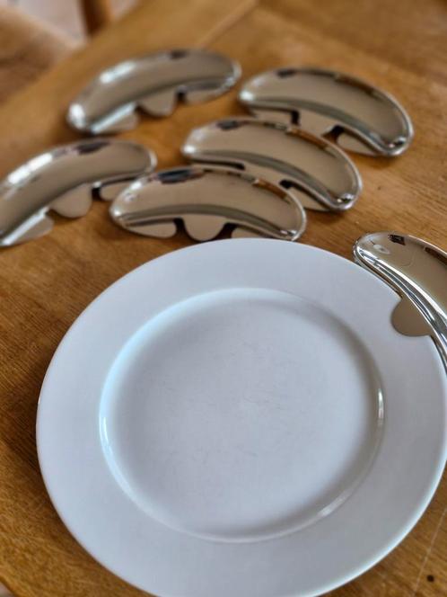 6 Gratenschaaltjes., Antiek en Kunst, Antiek | Servies los, Ophalen of Verzenden