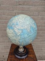 Antiek of Oude Globe wereldbol, Huis en Inrichting, Woonaccessoires | Wereldbollen, Ophalen of Verzenden, Gebruikt