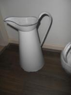 antieke emaille waterkan 33 hoog, Antiek en Kunst, Antiek | Emaille, Ophalen of Verzenden