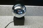 PHILIPS design spiegelbollamp van de jaren '70, Ophalen of Verzenden, Gebruikt, Glas