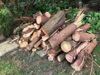 1,5 kuub restpartij brandhout, haardhout, Minder dan 3 m³, Blokken, Ophalen, Overige houtsoorten
