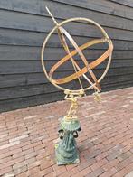 zonnewijzer op sokkel, Tuin en Terras, Zonnewijzers, Ophalen, Gebruikt