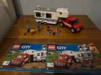 Lego city #60182 Pick-uptruck en caravan, Kinderen en Baby's, Speelgoed | Duplo en Lego, Ophalen of Verzenden, Zo goed als nieuw