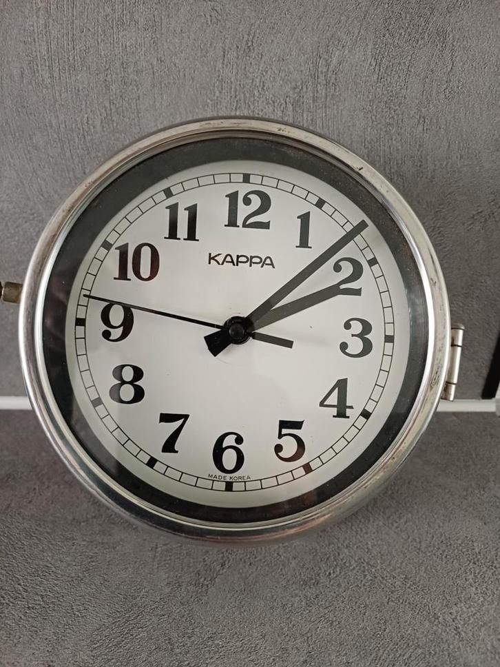Vintage Scheepsklok - Kappa, Huis en Inrichting, Woonaccessoires | Klokken, Zo goed als nieuw, Wandklok, Analoog, Ophalen of Verzenden