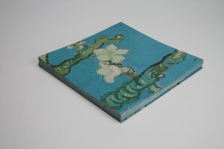 Van Gogh IXXI Amandelbloesem 320 x 260, Huis en Inrichting, Woonaccessoires | Schilderijen, Tekeningen en Foto's, Zo goed als nieuw