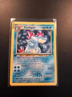 1st edition feraligatr 4 / 111 neo genesis, Hobby en Vrije tijd, Verzamelkaartspellen | Pokémon, Foil, Ophalen of Verzenden, Losse kaart