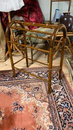 Vintage Handdoekenrek ,droogrek,hout, Ophalen, Gebruikt