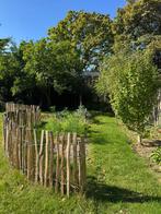 Robinia houten Hekwerk op rol Schapenhek - 80 cm 5m 3-6cm, Tuin en Terras, Ophalen, Nieuw, Hout, Met poort